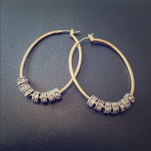 J. Crew Gold Hoops
